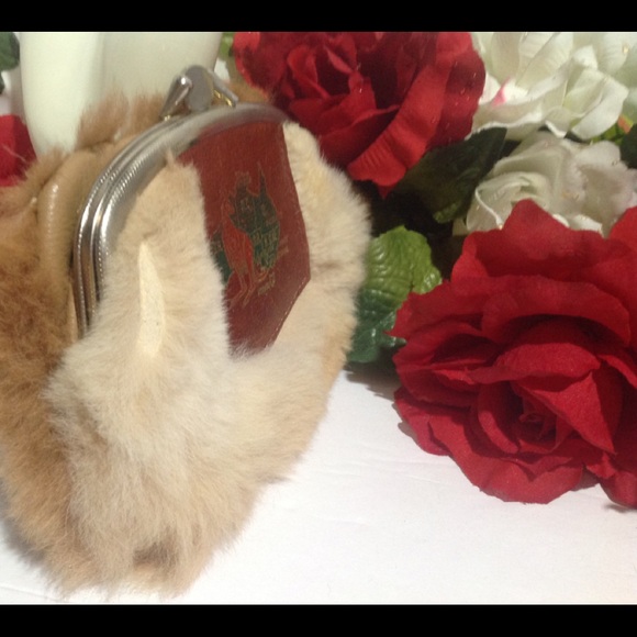 VTG Australia Kangaroo Fur Leather Souvenir Wallet - Picture 10 of 16